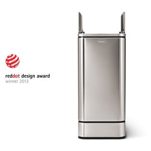 gen1 48L stainless steel butterfly sensor trash can